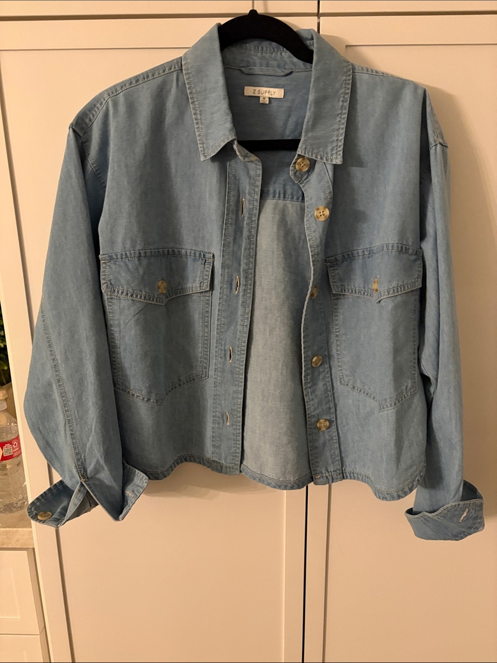 Z Supply Light Blue Denim Shirt Jacket